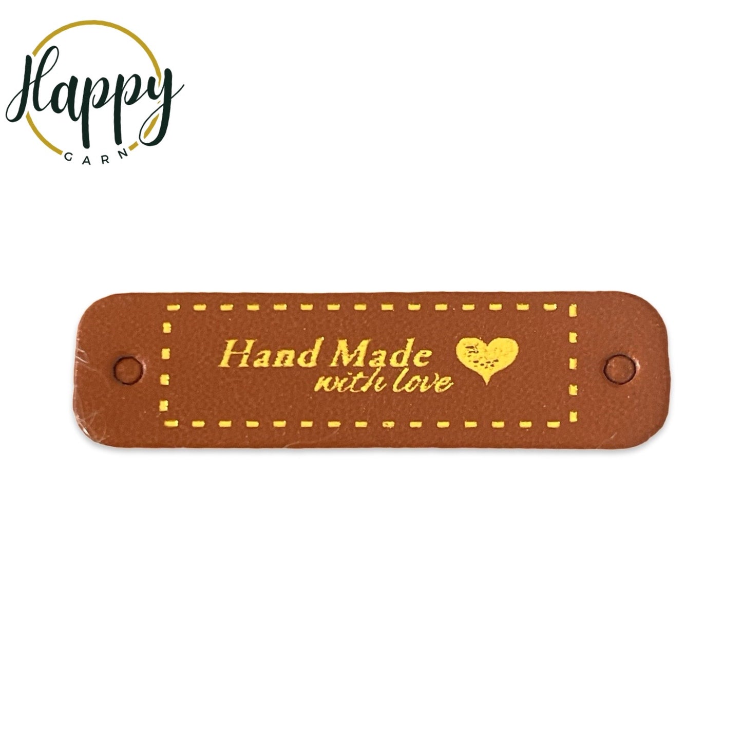 Hand Made with love Tag
